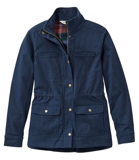 Women's Casual Jackets | Outerwear at L.L.Bean Military Inspired Jacket, Draping Fabric, Womens Jackets Casual, Casual Jackets, Military Inspired, Jacket Women, Utility Jacket, Cotton Flannel, L L Bean