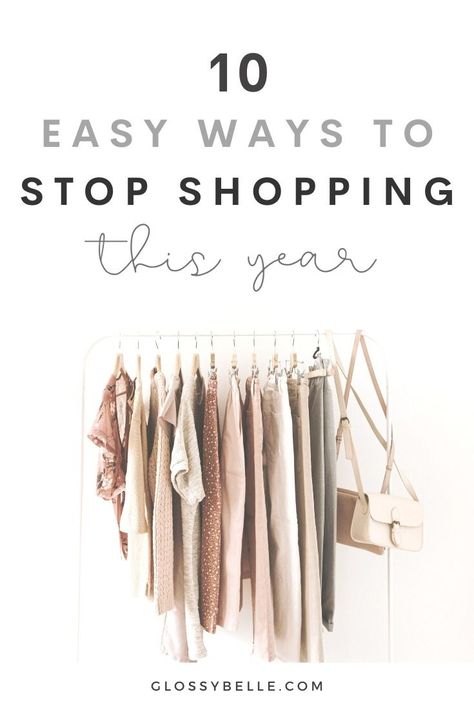 A shopping ban is a great way to reset your bad shopping habits. Want to do a no shopping challenge to save money? Here are 10 tips to help you during your no spend journey. | no spend challenge | no buy challenge | how to stop buying things | no new clothes challenge | no spend year | no spend month | stop shopping challenge | no shopping for a year challenge | saving money tips | frugal | shopping addiction | get out of debt | money saving tips | saving money hacks | stop online shopping No New Clothes Challenge, No Shopping Challenge, No Buy Month, No Buy Challenge, A Year Challenge, No Spend Year, Challenge Saving Money, Stop Buying Things, No Spend Month