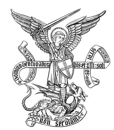 St Michael Tattoo, Knight Tattoo, Religious Tattoos, San Michele, Saint Michael, Christian Symbols, Archangel Michael, Saint Michel, Catholic Art