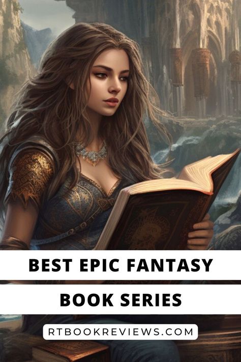 Looking for a new book to read? These epic fantasy books need to be at the top of your list! Tap to see the 9 best epic fantasy book series with enchanted realms, daring deeds, and sweeping adventures featuring unforgettable characters! #bestfantasybooks #fantasynovelseries #epicfantasybooks Best Fantasy Book Series, Best Fantasy Novels, Dark Fantasy Novels, Epic Fantasy Books, Fantasy Reads, Fantasy Literature, Fantasy Book Series, Book To Read, Fantasy Book