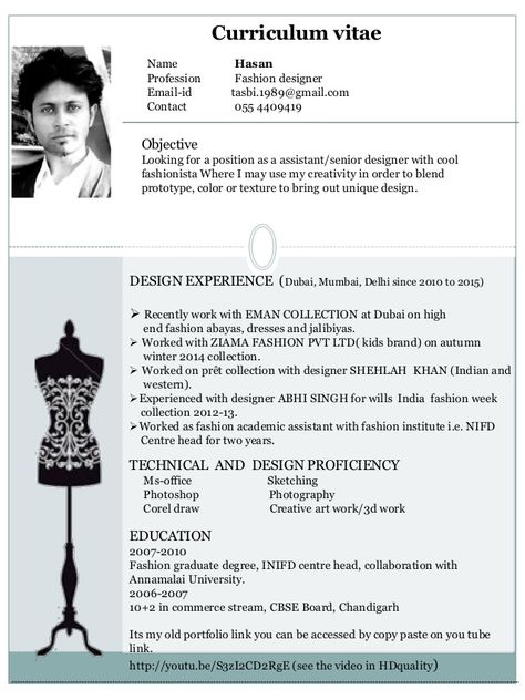 Cv Fashion Designer, Fashion Designer Resume, Fashion Cv, Fashion Resume, Creative Cvs, Cv Inspiration, Artist Cv, Designer Resume, Resume Objective Examples