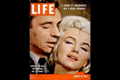 LIFE magazine, August 15, 1960. Marilyn Monroe, photographed by John Bryson. Marilyn Monroe Life, Let's Make Love, Yves Montand, Life Magazine Covers, Lets Make Love, Jane Russell, Life Cover, Gene Kelly, Marilyn Monroe Photos