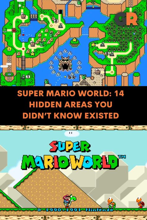 Super Mario World has more hidden areas than most SNES games, so it goes without saying fans are still uncovering secrets they may have missed. Snes Games, Dinosaur Land, Mario Run, Super Nintendo Games, Ghost House, Secret Forest, Secret House, So It Goes, Video Games List