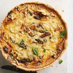 Extra light and healthful, this savory pie is truly a showstopper. Pancetta Quiche, Egg Casserole Recipes, Egg Casserole, Savory Pie, Quiche Recipes, Better Homes, Brunch Recipes, Breakfast Brunch, Spinach