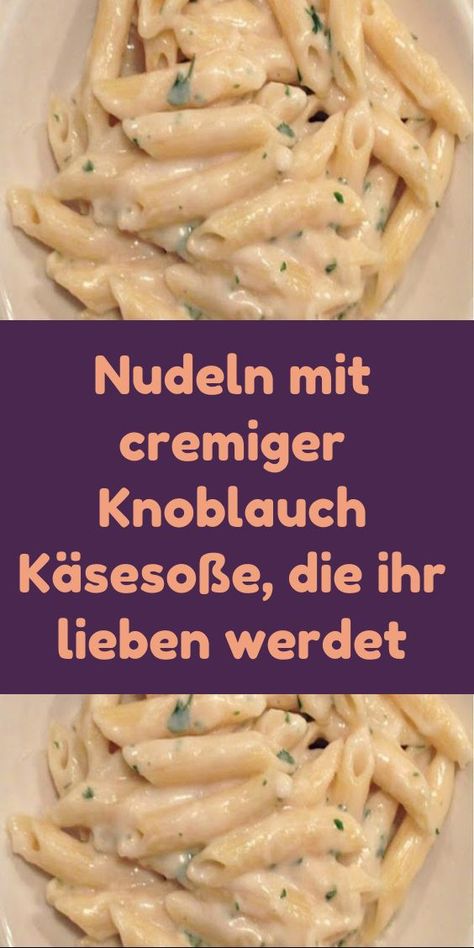 Nudeln mit cremiger Knoblauch-Käsesoße, die ihr lieben werdet Dinner Recipes Easy Quick, Cheap Dinners, Spaghetti Recipes, Easy Family Meals, Food Processor, Easy Chicken Recipes, Quick Dinner, Quick Easy Meals, Food Network Recipes