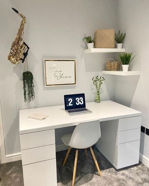 Study table available DM for order #namaslay #namaslaycustomstore #namaslaydecor Office Organization Home, Home Office Aesthetic, Office Space Decor, Office Ideas For Women, Home Office For Man, Home Office Makeover, Study Table Designs, Home Office Ideas For Women, Office Aesthetic