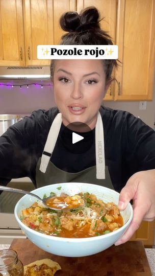 320K views · 20K reactions | Tis the season for Pozole rojo🤌🏼

#pozole #pozolerojo #pozolemexicano #pozoledepuerco #recipe #mexicanfood #cooking #sahm #momof3 #momblogger | Malinda Rocha Beef Posole Recipe Pozole Rojo, Pozole Recipe Videos, Best Pozole Recipe, Salsa For Pozole, Red Posole Recipe Chicken, Posole Recipe Pork Crock Pot, Pozole Recipe Easy, Easy Red Posole Recipe, Easy Pozole Recipe Chicken