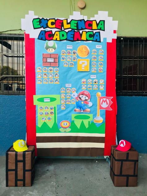 Classroom Themes, Super Mario Bros, Mario Bros, Super Mario, Mario, Mural