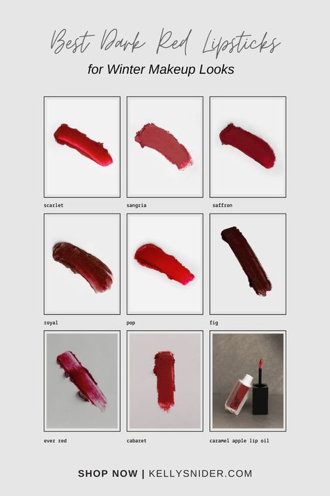 Discover Seint Makeup’s luxurious red lipstick colors to complete your winter and Christmas looks. From bold red to subtle matte, find a shade that fits your style. Winter Lipstick Colors, Winter Makeup Looks, Winter Lipstick, Christmas Looks, Lipstick Dark Red, Skincare Shop, Winter And Christmas, Simple Makeup Looks, Brow Wax