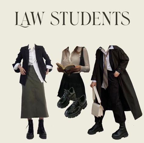 Law Student Fashion, Law School Fashion, Law School Outfit, Academia Aesthetic Outfit, Dark Academia Outfits, Law Students, Dark Academia Outfit, Geek Clothes, Lawyer Outfit