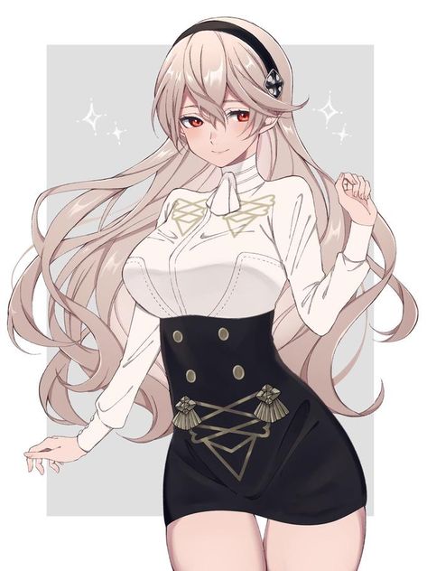 Three Houses Corrin Corrin Fire Emblem, Fire Emblem Fates Corrin, Ara Ara, Fire Emblem Characters, Fire Emblem Fates, Fire Emblem Heroes, Female Character Design, Fire Emblem, Anime Outfits