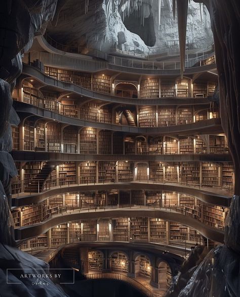 Velaris Library, Acotar Library, Magic Library Aesthetic, The House Of Wind, Court Of Thrones And Roses, House Of Wind, Cassian Azriel, Fantasy Architecture, Star Wars Planets