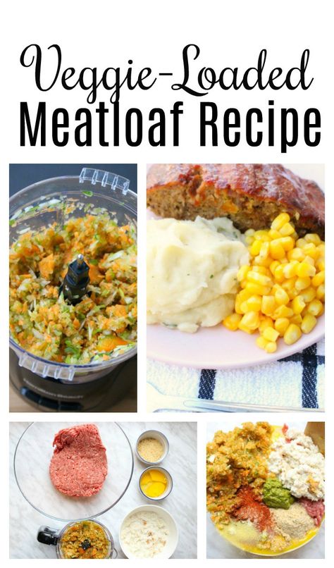 Veggie Loaded Meatloaf, Loaded Meatloaf, Moist Meatloaf Recipes, Veggie Meatloaf, Ground Beef Meatloaf, Vegetarian Meatloaf, Meatloaf Burgers, Moist Meatloaf, Healthy Meatloaf