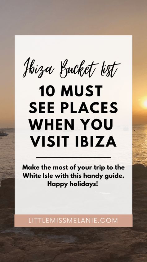 Ibiza Bucket List - 10 Unmissable Things To Do In Ibiza Ibiza Bucket List, Ibiza 2024, Things To Do In Ibiza, Lost City Of Atlantis, Cheap Stores, Ibiza Town, Ibiza Spain, Mediterranean Cruise, Party Scene