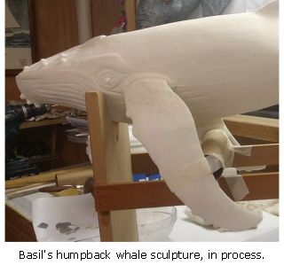 Paper Mache Humpback Whale Sculpture Tutorial – Guest Post | Ultimate Paper Mache Sculpture Tutorial, Whale Sculpture, Paper Mache Projects, Paper Mache Clay, Folding Origami, Paper Mache Sculpture, Paper Mache Art, Paper Mache Crafts, Whale Art