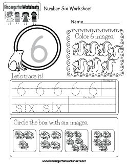 Number Six Worksheet Number 6 Worksheet, Pre K Math Worksheets, Number Recognition Worksheets, Number Worksheets Kindergarten, Kindergarten Math Free, Preschool Number Worksheets, Kindergarten Math Worksheets Free, Worksheet Preschool, Free Printable Numbers