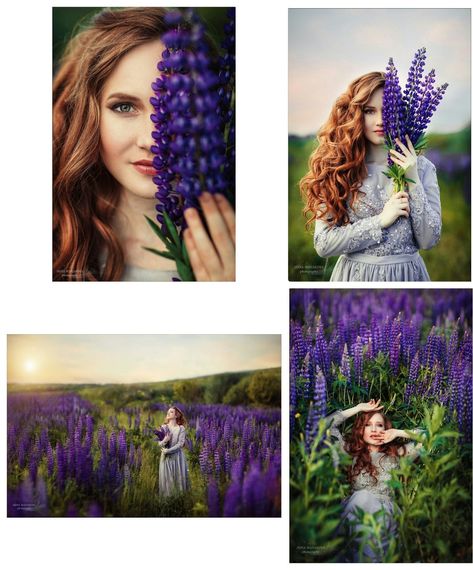 Lupine Field Photoshoot, Lupin Photoshoot, Lupins Photoshoot, Lupine Photoshoot, Lavender Fields Photography, Outdoor Portrait Photography, Beautiful Photoshoot Ideas, Flower Photoshoot, Portrait Photography Women