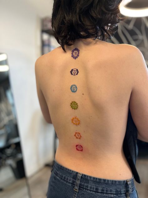 Chakra Back Tattoo, Back Of Arm Tattoo Women, Piece Tattoo, Back Piece Tattoo, Tattoo Color, Elegant Tattoos, Back Tattoos, Tattoos Ideas, Creative Tattoos