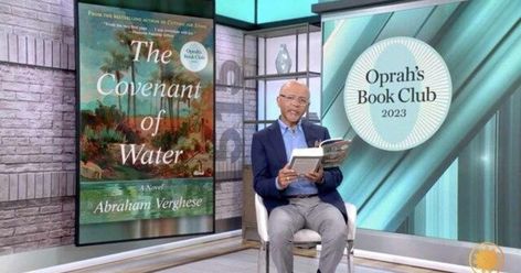 Abraham Verghese, Oprah Book Club, Oprahs Book Club, The Writer, Latest Books, Cbs News, Oprah Winfrey, Live Events, The Covenant