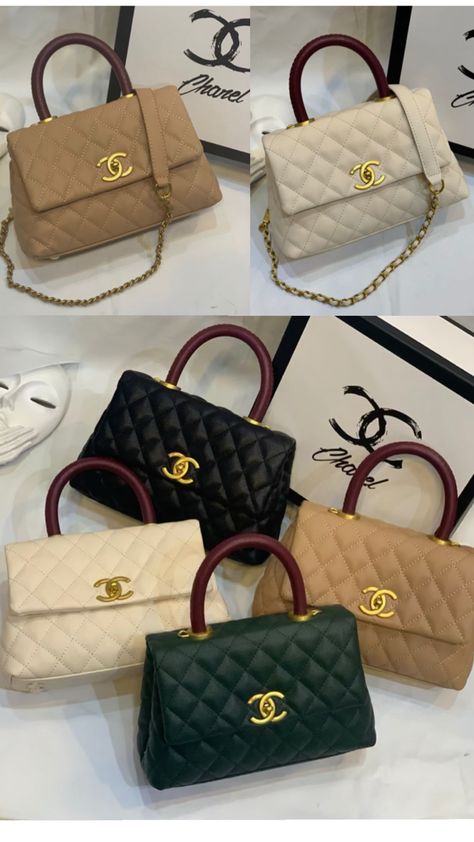 Bag, bags, chanel ,chanelbags, calfskinbag Chanel History, Coco Handle, Chanel Caviar, Handle Design, Handle Bag, Classic Design, Timeless Elegance, Calf Skin, Timeless Fashion