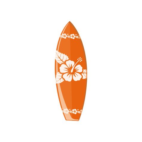 Orange Surfboard Aesthetic, Png Summer Aesthetic, Beach Aesthetic Png, Beach Png Aesthetic, Surfboard Widget, Ceramic Surfboard, Summer Png Aesthetic, Orange Surfboard, Tropical Icons