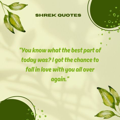 Shrek Quotes: More Than Just Laughs (But There Are Plenty of Those) https://pickuprizzlines.com/shrek-quotes/ Nurse Pick Up Lines, Ruby Bridges Quotes, Shrek Quotes, Character Dialogue, Quotes Character, Kevin Gates Quotes, Shrek Funny, Hunter S Thompson Quotes, Rizz Lines