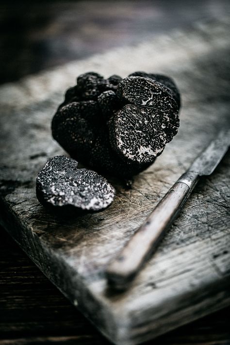 A little shoot of these beautiful black beauties | Black truffle | French Black Truffles | Food Photography | Food Styling | Canon | Food Blogger | Anisa Sabet Truffle Photography Food Styling, Black Food Photography, Truffle Photography, Bailey Truffles, Nutella Truffles, Strawberry Truffle, Peppermint Truffles, Pumpkin Truffles, Lemon Truffles