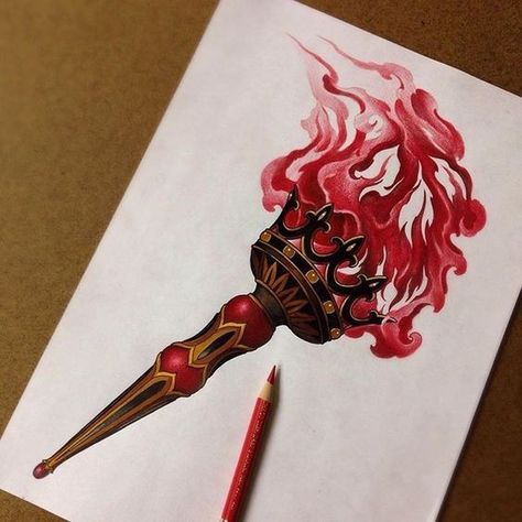 Torch Sketch, Traditional Tattoo Torch, Torch Tattoo, Lantern Tattoo Design, Neo Tattoo, Lantern Tattoo, Tattoo Apprenticeship, Bottle Tattoo, Flame Tattoos