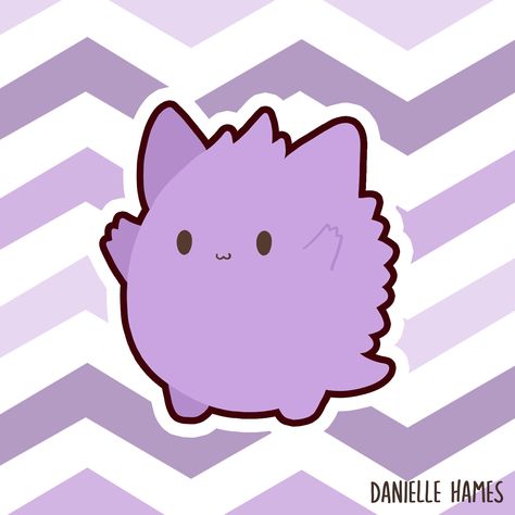 Pokemon fan art by Danielle Hames Chibi Gengar, Art Trade, Pokemon Fan Art, Fun Art, Pokemon Fan, Anime Chibi, Character Illustration, Anime Character, Image Search