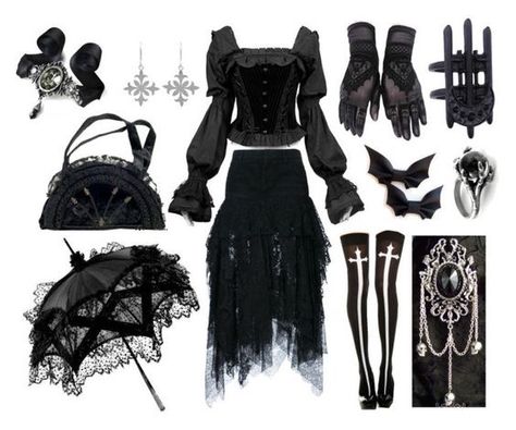 #Goth #fashion #aesthetic #gothcore Goth Fashion Aesthetic, Lace Aesthetic, Trad Goth Outfits, Goth Outfit Inspo, Goth Outfit Ideas, Vampire Clothes, Fashion Haul, Goth Clothing, Gothic Clothes