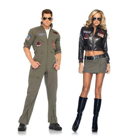 Halloween costume Top 10 Halloween Costumes, Party City Costumes, Hallowen Ideas, Cute Couple Halloween Costumes, Flight Suit, Halloween Costumes For Couples, Creative Halloween Costumes, Cute Costumes, Funny Halloween Costumes