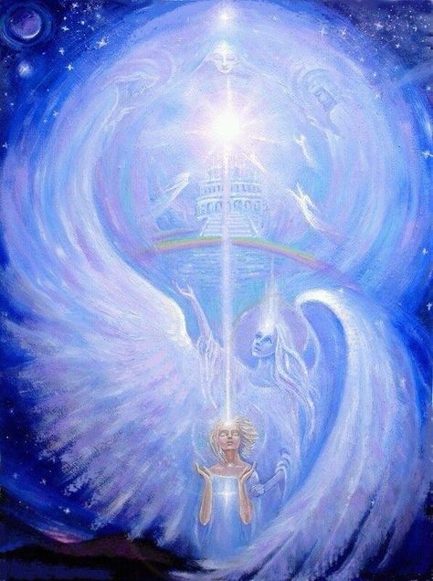 Gilbert Williams, Maria Magdalena, Angelic Realm, Spiritual Artwork, Divine Mother, Angel Pictures, Mystical Art, Fairy Angel, Visionary Art