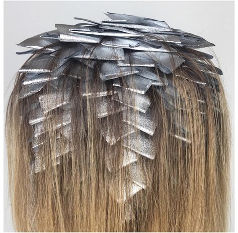 11 Examples of Foil Placement Perfection by Ian Michael Black - Hair Color - Modern Salon Highlight Placement, Fire Hair Color, Foil Placement, Hair Color Placement, Hair Foils, Brown Hair With Caramel Highlights, Foil Highlights, Fire Hair, Hair With Highlights