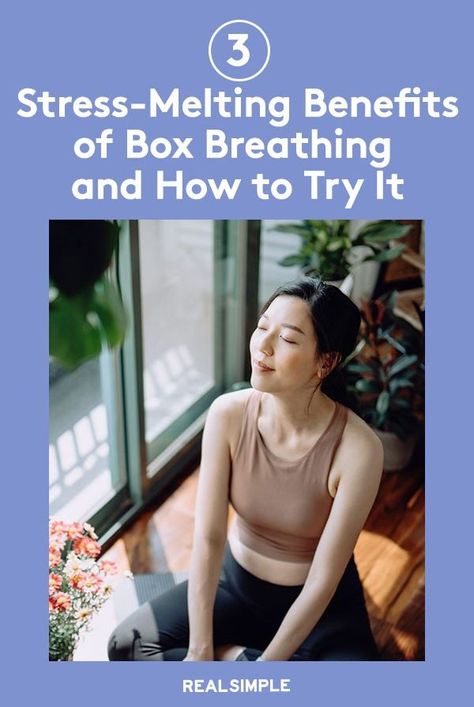 Box Breathing, Box Breathing Benefits, How To Do Total Concentration Breathing, Box Breathing Technique, Yoga For Breathing Problems, Guided Breathing Meditation, Healthy Lungs, Diaphragmatic Breathing, Tension Relief