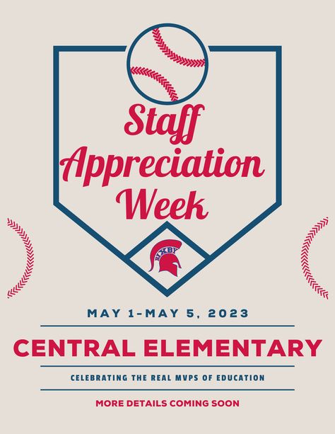 Baseball Themed Teacher Appreciation, Pta Ideas, Staff Appreciation Week, Baseball Theme, Staff Appreciation, Teacher Appreciation Week, Gym Time, Teacher Appreciation, Gym