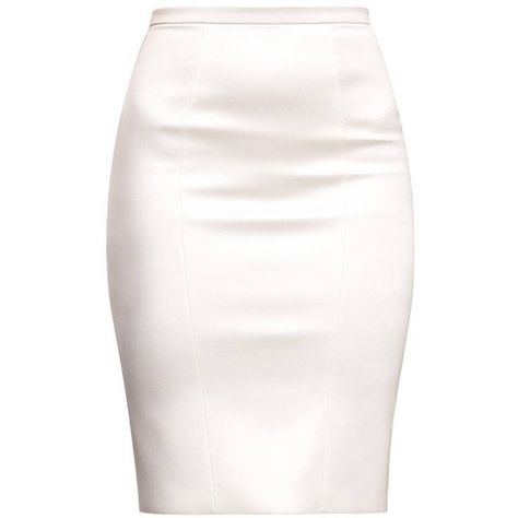 Alice Grace - Pearl Stretch Satin Pencil Skirt ($230) ❤ liked on Polyvore featuring skirts, bottoms, pencil skirts, body con pencil skirt, body con skirt, white knee length skirt and white skirt White Bodycon Skirt, White Pencil Dress, White Knee Length Skirt, Satin Pencil Skirt, Skirt Bodycon, Checked Skirt, White Pencil Skirt, Bodycon Pencil Skirt, Skirts White