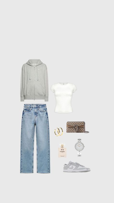 dunk grey Grey Dunks, Dunk Outfit, Dunks Outfit, Fitness Inspo, Ootd, Grey, Outfit Inspo, Clothes