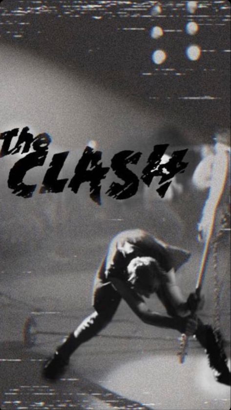 The Clash Band Poster, The Clash Poster Vintage, The Clash Wallpapers, Punk Band Posters, Rock Bands Posters, 80s Music Posters, The Clash Aesthetic, Clash Tattoo, The Clash Album Covers