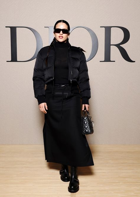 Rosalía from Paris Fashion Week Fall 2024/Winter 2025: Star Sightings on E! Online Fashion Week 2024 2025, Paris Fashion Week 2024, Schiaparelli 2025 Ready To Wear, Schiaparelli Spring 2025, Calvin Klein Campaign, Prada Fall Winter 2024/2025, Schiaparelli Fall 2024, Dior Autumn-winter 2023-2024 Show, Black Fringe Dress