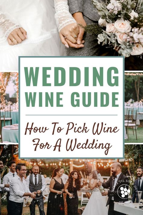 Wedding Wine Guide: How To Pick Wine For A Wedding How Much Wine For A Wedding, Rottweiler Wedding, Red Wine List, Engagement Party Planning, Wine Variety, Types Of Beer, Best Champagne, Traditional Wedding Cakes, Wine Guide