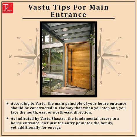 Vastu Tips House Entrance, Vastu Chart, Vedic Remedies, Beautiful Bedroom Furniture, Attract Positive Energy, Indian Culture And Tradition, Vastu House, House Planning, Vastu Tips