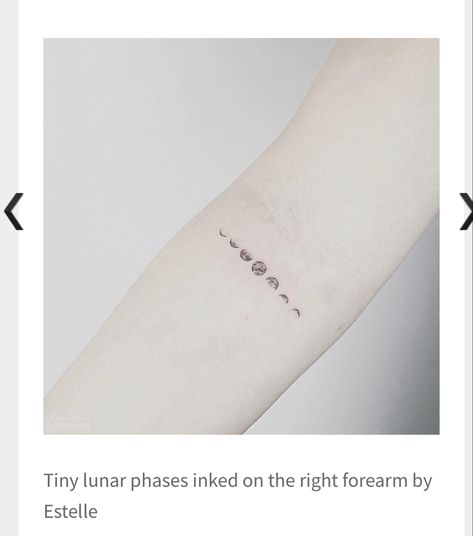 Moon Phases Tattoo, Moon Phases, Moon, Tattoos, Quick Saves