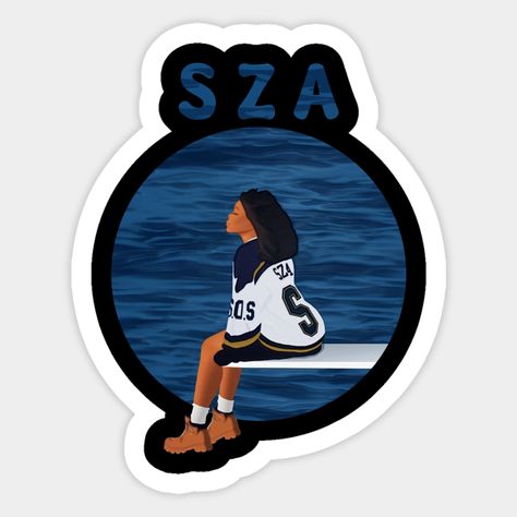 amazing album cover sza -- Choose from our vast selection of stickers to match with your favorite design to make the perfect customized sticker/decal. Perfect to put on water bottles, laptops, hard hats, and car windows. Everything from favorite TV show stickers to funny stickers. For men, women, boys, and girls. Sos Sza, Sza Sos, Sticker Printable, Do Not Enter, Water Bottle Stickers, Aesthetic Stickers, Printable Stickers, Car Window, Hard Hats