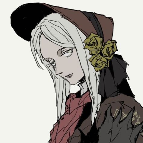 The Doll Bloodborne Art, The Doll Bloodborne Icon, Bloodborne Matching Pfp, Dark Souls Matching Pfp, Plain Doll Bloodborne, The Doll Bloodborne, Bloodborne Pfp, Lady Maria Bloodborne, Doll Bloodborne