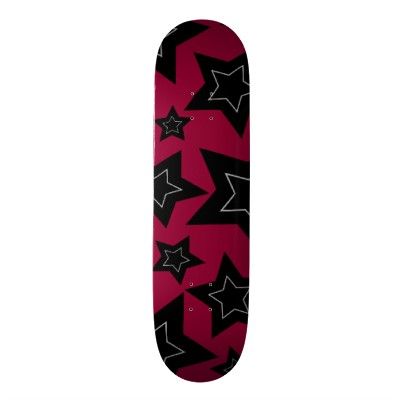 Star Skateboard Design, Y2k Skateboard Design, Skate Board Deck Design, Skate Deck Designs, Cool Skateboards Designs Ideas, Skate Boards Design Ideas, Customized Skateboards, Cool Skateboard Designs, Scate Bords