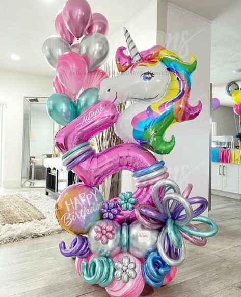 Unicorn Party Balloons, Push Up Pants, Diy Birthday Gifts For Him, Balloon Bouquet Delivery, Unicorn Birthday Decorations, Balloon Bouquet Diy, Unicorn Birthday Party Decorations, Deco Ballon, Birthday Gifts For Him