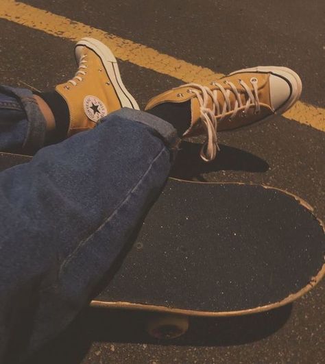 #wattpad #random Examples and descriptions. ~ I am taking requests if you have any ~ Yellow Grunge Aesthetic, Yellow Grunge, Aesthetic Skater, Grunge Aesthetic, Skateboarding, Skateboard, Yellow