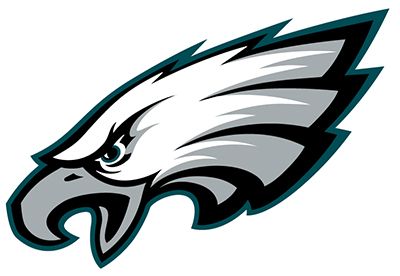 Philadelphia Eagles Colors Philadelphia Eagles Football Logo, Philadelphia Eagles Colors, Philadelphia Eagles Logo, Eagles Logo, Philadelphia Eagles Football, Chiefs Logo, Logo Samples, Football Team Logos, Eagles Nfl