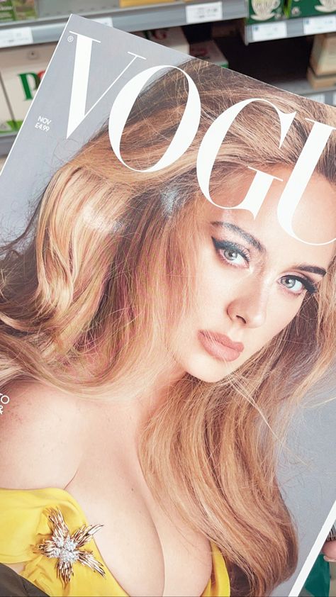 Adele Vogue, Adele Body, Hair Wings, Beautiful Gradient, Silver Ombre, Fall Rings, Glossy Hair, Vogue Covers, Sky Blue Topaz