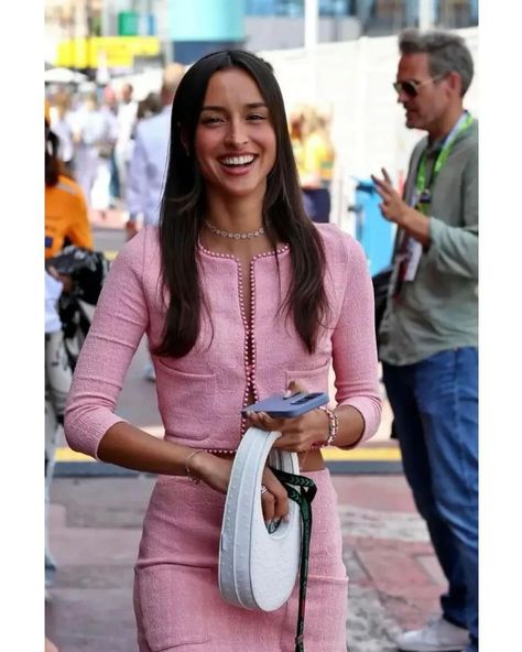 Paddock Fashion, Car Outfit, French Boy, Alexandra Malena, Monaco Gp, F1 Wags, F1 Wag, Brooklyn Baby, Model Aesthetic